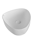 Раковина накладная Orange 50 B07-500W Белая глянцевая-5
