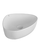 Раковина накладная Orange 50 B07-500W Белая глянцевая-6