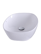 Раковина накладная Orange 50 B08-500W Белая глянцевая-1