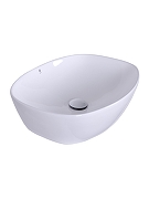 Раковина накладная Orange 50 B08-500W Белая глянцевая-2
