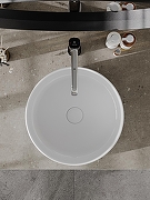 Раковина накладная Orange 36 B09-360W Белая глянцевая-8