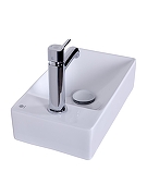 Раковина Orange 38 R B05-375RW Белая глянцевая-7