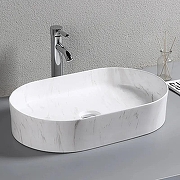 Раковина-чаша Ceruttispa 50 CR0055B MMW1 СТ9540 Белый матовый мрамор-4