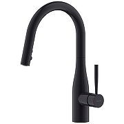 Смеситель для кухни Bravat Miranda F7164208BW-1B-ENG Черный матовый