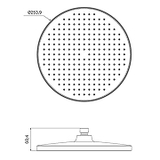 Верхний душ Iddis Esper ESP25GRi64 Хром-5