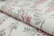 Обои Kerama Marazzi Eden KM5801 Винил на флизелине (1,06*10,05) Бежевый/Розовый/Зеленый, Цветы/Листья-2