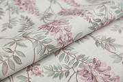 Обои Kerama Marazzi Eden KM5801 Винил на флизелине (1,06*10,05) Бежевый/Розовый/Зеленый, Цветы/Листья-3
