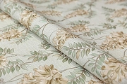 Обои Kerama Marazzi Eden KM5803 Винил на флизелине (1,06*10,05) Зеленый/Бежевый/Серый, Цветы/Листья-3