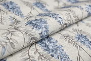 Обои Kerama Marazzi Eden KM5804 Винил на флизелине (1,06*10,05) Серый/Синий, Цветы/Листья-3