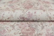 Обои Kerama Marazzi Eden KM5812 Винил на флизелине (1,06*10,05) Розовый/Бежевый, Дамаск/Цветы-1