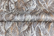 Обои Kerama Marazzi Boulevard KM6805 Винил на флизелине (1,06*10,05) Коричневый, Листья-4