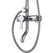 Душевая система Milardo Stripe STRSB1FM06 Хром глянцевый-1