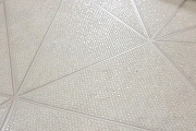Обои Kerama Marazzi Couture KM5602 Винил на флизелине (1,06*10,05) Бежевый, Геометрия/Под кожу-1