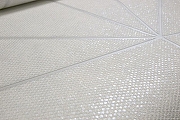 Обои Kerama Marazzi Couture KM5601 Винил на флизелине (1,06*10,05) Серый, Геометрия/Под кожу-1