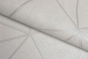 Обои Kerama Marazzi Couture KM5601 Винил на флизелине (1,06*10,05) Серый, Геометрия/Под кожу-3