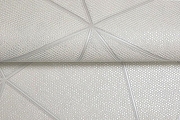 Обои Kerama Marazzi Couture KM5601 Винил на флизелине (1,06*10,05) Серый, Геометрия/Под кожу-4