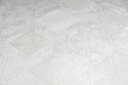 Обои Kerama Marazzi Vintage KM7101 Винил на флизелине (1,06*10,05) Белый, Штукатурка/Ромб-1