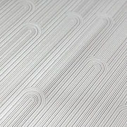 Обои Kerama Marazzi Arche KM5304 Винил на флизелине (1,06*10,05) Серый, Линии/Абстракция
