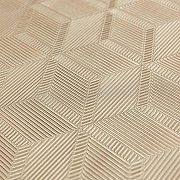 Обои Kerama Marazzi Geometry KM5103 Винил на флизелине (1,06*10,05) Бежевый, Геометрия/Ромб