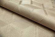 Обои Kerama Marazzi Geometry KM5103 Винил на флизелине (1,06*10,05) Бежевый, Геометрия/Ромб-2