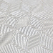 Обои Kerama Marazzi Geometry KM5101 Винил на флизелине (1,06*10,05) Белый, Геометрия/Ромб