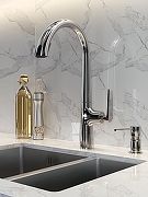 Смеситель для кухни Orange Boni M15-120cr Хром-7