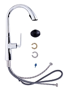 Смеситель для кухни Orange Boni M15-120cr Хром-14