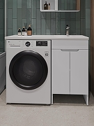 Тумба с раковиной Orange Kandy 110 R OPKD-110TUW+RAR Белый глянец-5