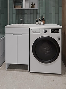 Тумба с раковиной Orange Sistema 110 L STD-110TUW+RAL Белая-3