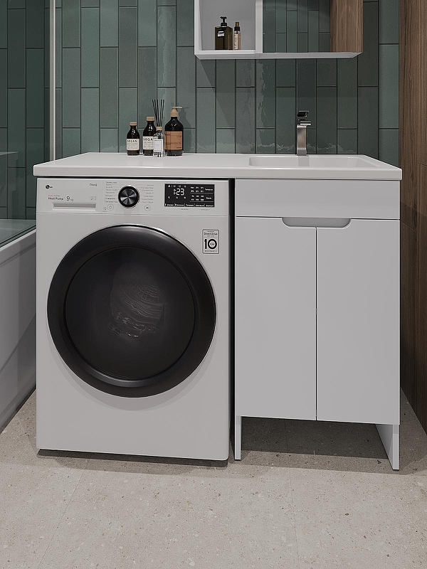 Тумба с раковиной Orange Sistema 110 R STD-110TUW+RAR 