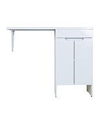 Тумба с раковиной Orange Sistema 110 R STD-110TUW+RAR Белая-2
