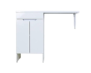 Тумба под раковину Orange Sistema 110 STD-50TUW Белая-1