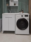 Тумба под раковину Orange Sistema 120 STD-60TUW Белая-1