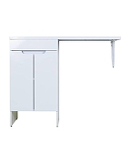 Тумба под раковину Orange Sistema 120 STD-60TUW Белая-3