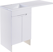 Тумба под раковину Orange Sistema 120 STD-60TUW Белая-4