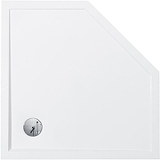 Душевой поддон из искусственного камня Aquaton Калифорния М 100x100 1A739836CA010 Белый