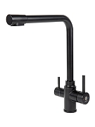 Смеситель для кухни Orange Boni M15-008b Черный матовый-3