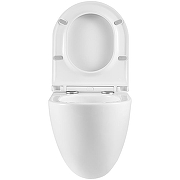 Унитаз Lemark Glazer 9614003 подвесной Белый глянец с сиденьем Микролифт-5