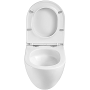 Унитаз Lemark Glazer 9614003 подвесной Белый глянец с сиденьем Микролифт-6