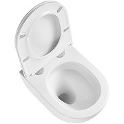 Унитаз Lemark Glazer 9614003 подвесной Белый глянец с сиденьем Микролифт-8