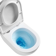 Унитаз Lemark Glazer 9614003 подвесной Белый глянец с сиденьем Микролифт-10