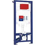 Инсталляция Lemark Peneda 9880314 для унитаза с клавишей смыва Хром матовый-1