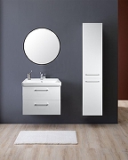 Тумба с раковиной Azario Ника 70 CS00080144 подвесная Белая матовая-3