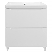 Тумба с раковиной Azario Lotos 60/2 Н CS00081983 Белая
