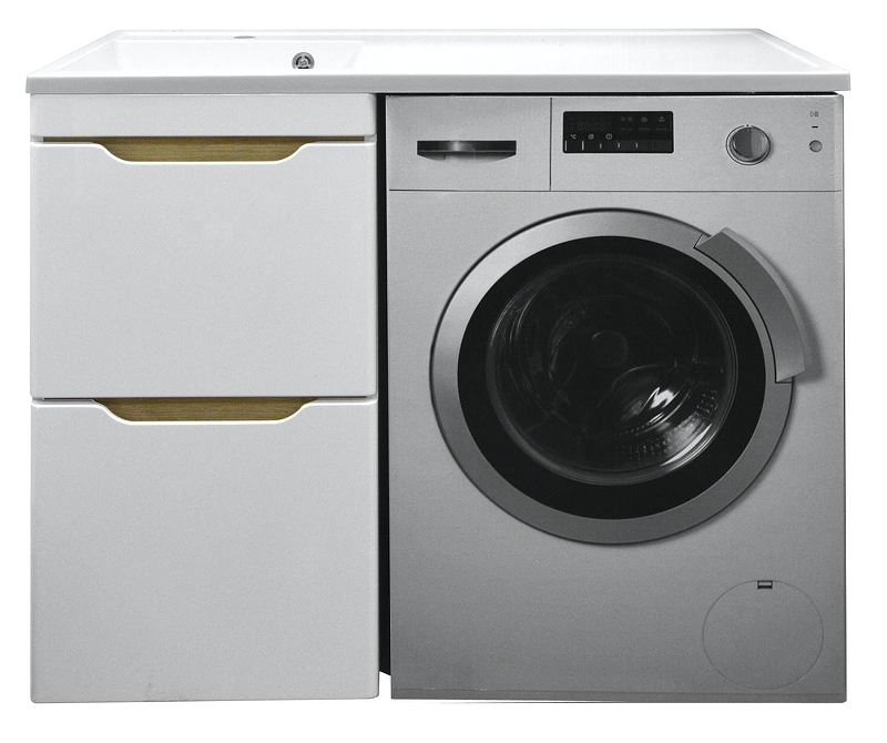 Тумба с раковиной Azario Magenta 120 L CS00078395 Белая