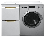 Тумба с раковиной Azario Magenta 120 L CS00078395 Белая