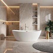 Акриловая ванна Azario Easton 180х82 AZ-1337 Белая без гидромассажа-1