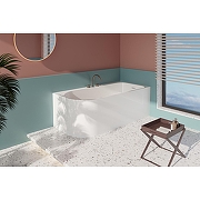 Акриловая ванна Azario Luton 170х80 LUT17080 R без гидромассажа-4