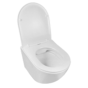 Унитаз Azario Grado AZ-0046 SP подвесной Белый с сиденьем Микролифт-1