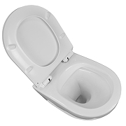 Унитаз Azario Grado AZ-0046N подвесной Белый с сиденьем Микролифт-7